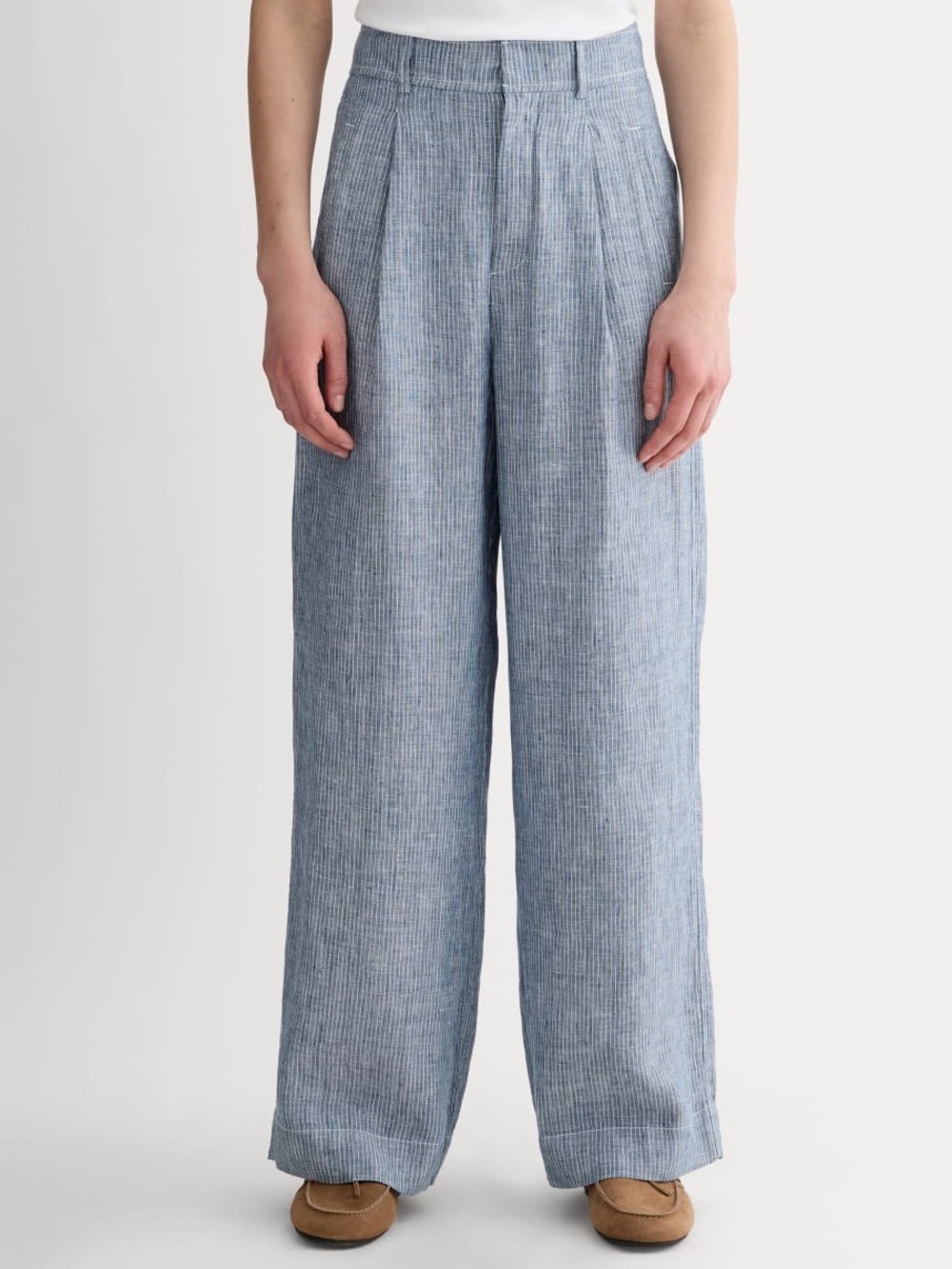 Everlane The Linen Way High Drape Pants